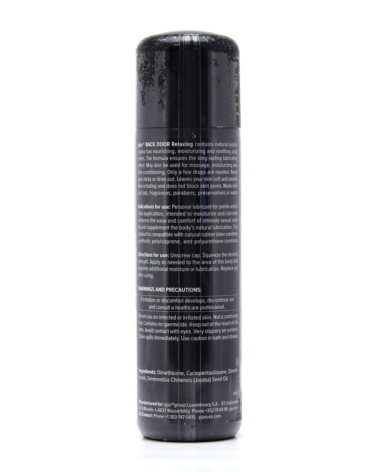Pjur Back Door Anal Silicone Personal Lubricant - 250 ml Bottle - Image 2