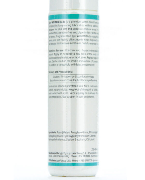 Pjur Woman Nude Water Based Personal Lubricant - 100 ml - Image 2