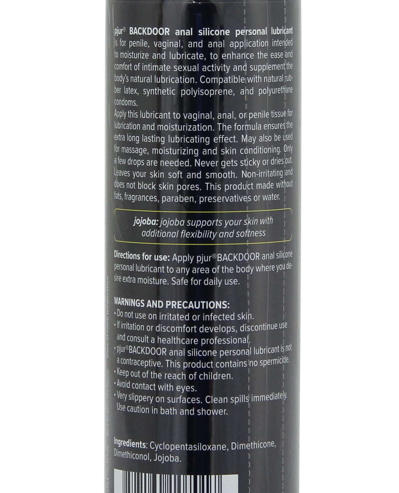 Pjur Back Door Anal Silicone Personal Lubricant - 100 ml Bottle - Image 2