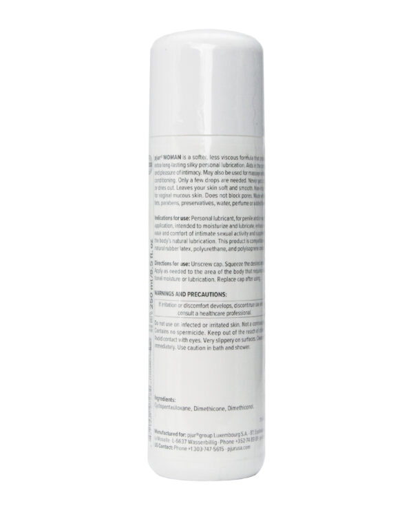 Pjur Woman Silicone Personal Lubricant - 250 ml Bottle - Image 2