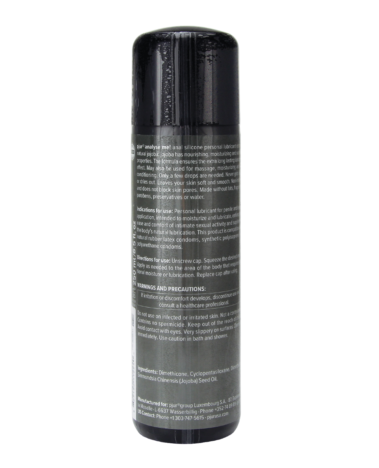 Pjur Analyse Me Silicone Personal Lubricant - 250 ml Bottle - Image 2