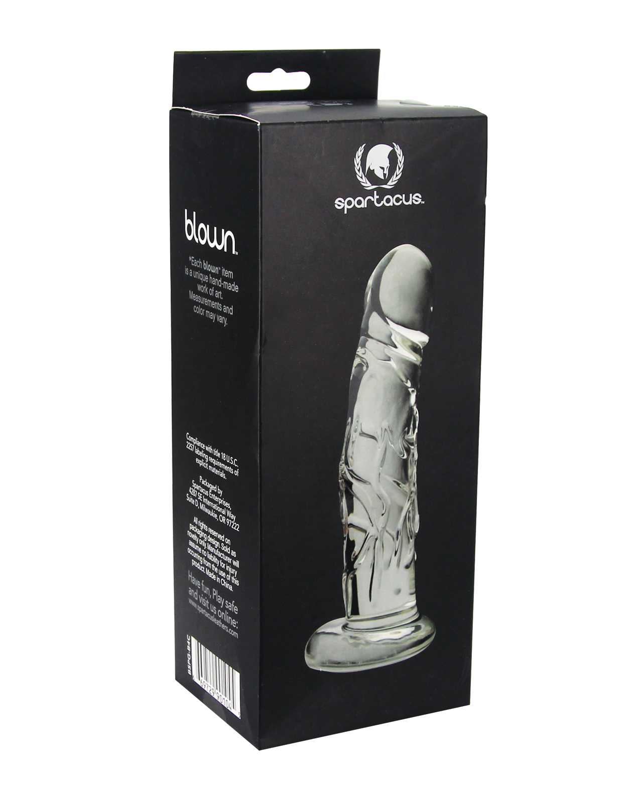 Blown Realistic Glass Medium - Clear - Image 2