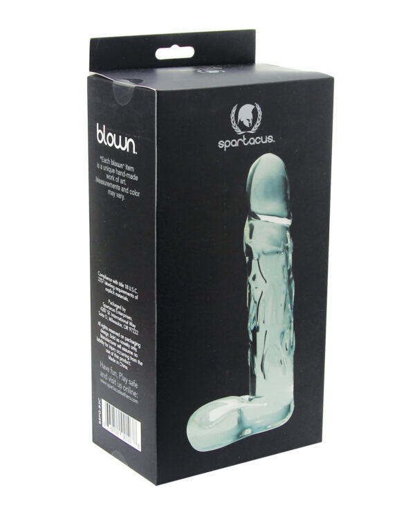 Blown Realistic Glass Large - Clear - Image 2