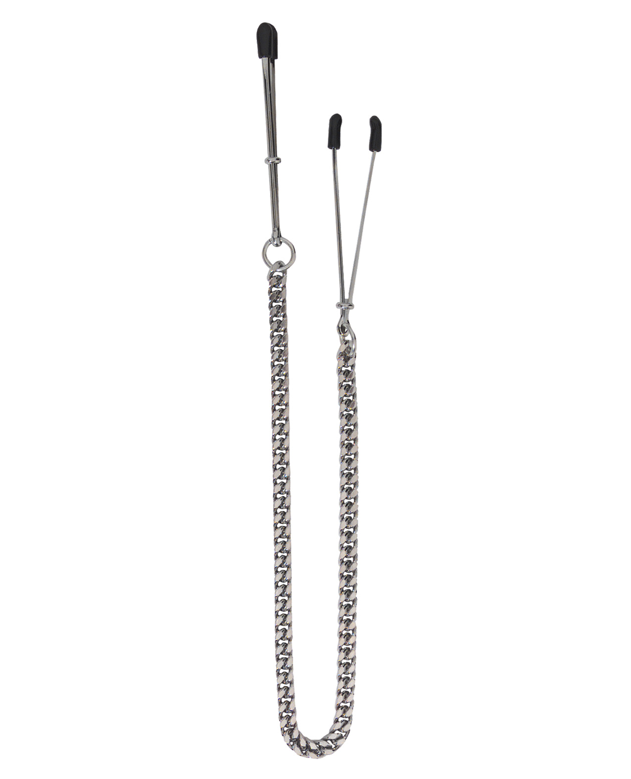 Spartacus Adjustable Tweezer Nipple Clamps w/Jewel Chain - Image 2