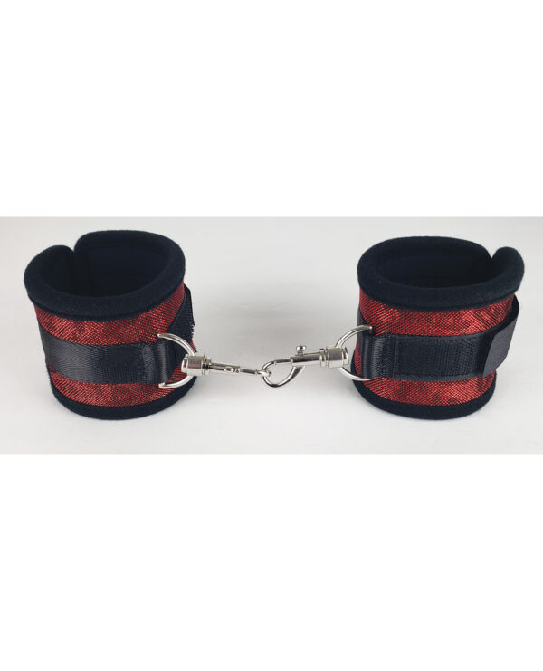 Spartacus Wrist Restraints - Neoprene Red - Image 2