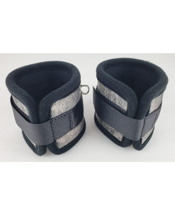 Spartacus Wrist Restraints - Neoprene Silver - Image 2