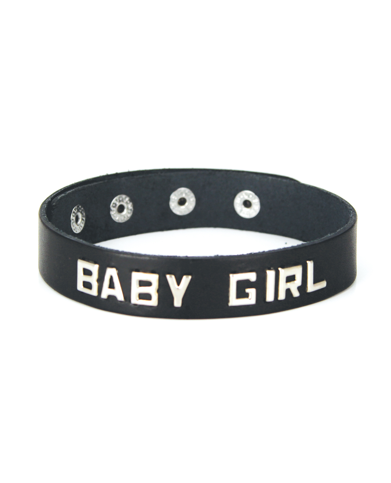 Spartacus BABYGIRL Leather Collar - Black - Image 2