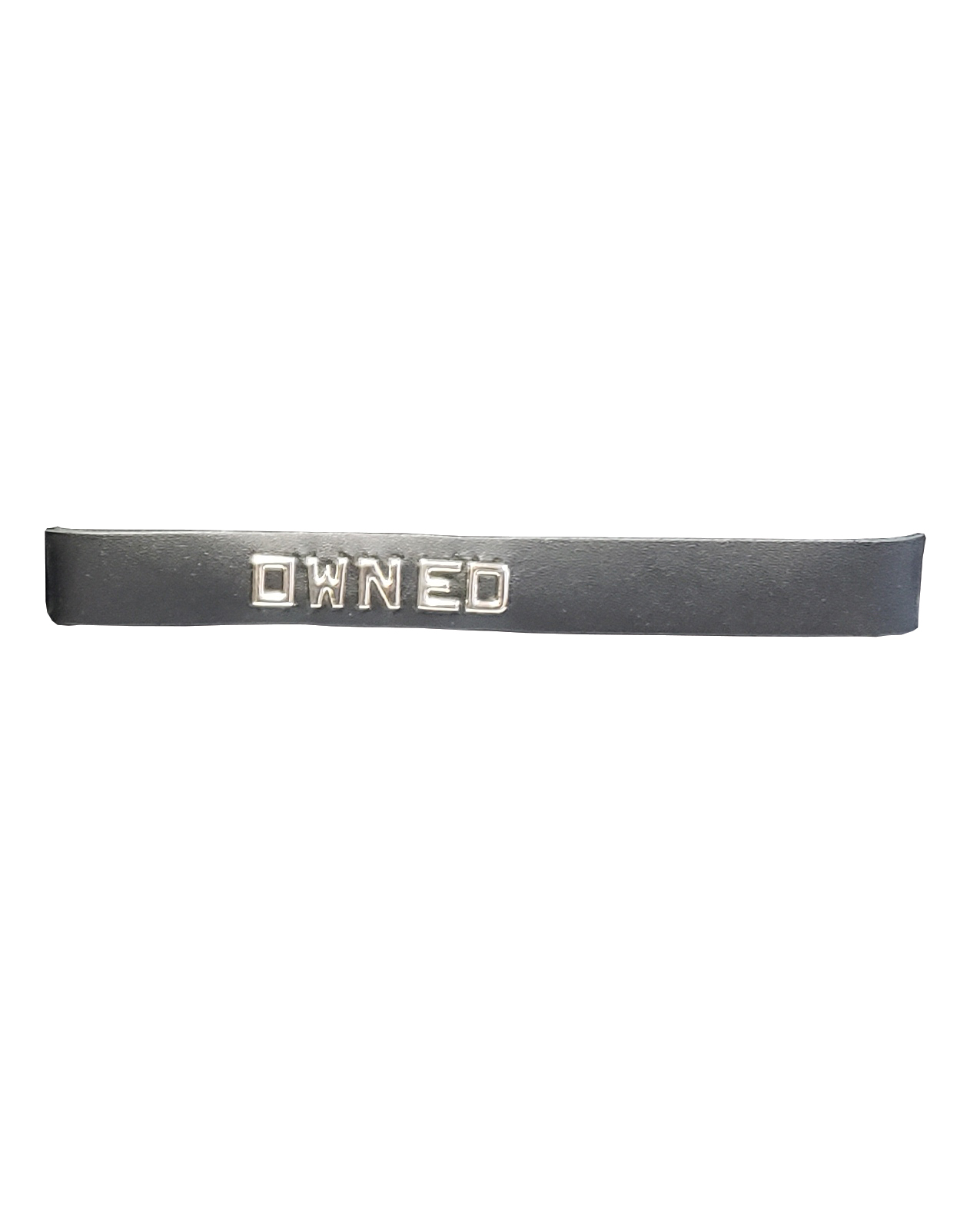 Spartacus OWNED Leather Collar - Black - Image 2