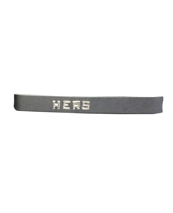 Spartacus HERS Leather Collar - Black - Image 2