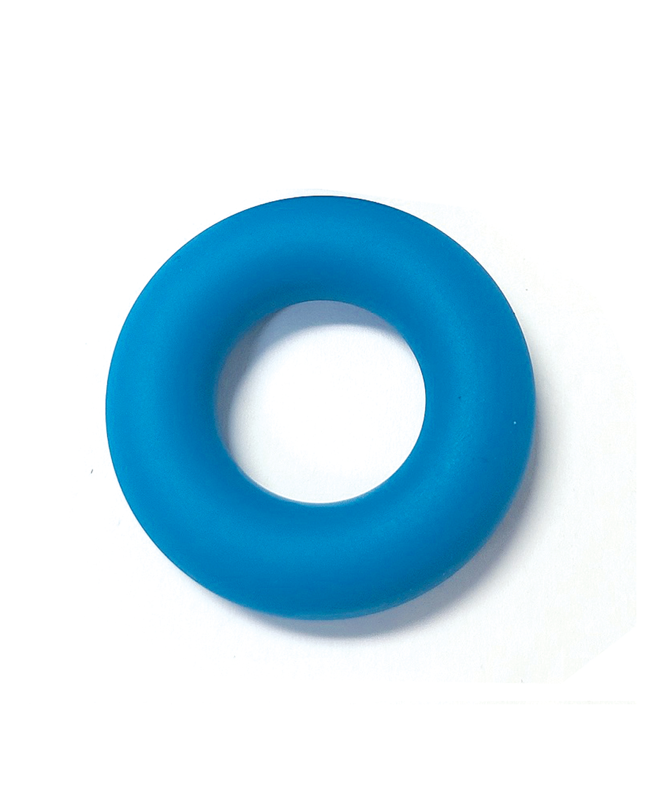 Spartacus Liquid Silicone Cock Ring  Small - Teal - Image 2