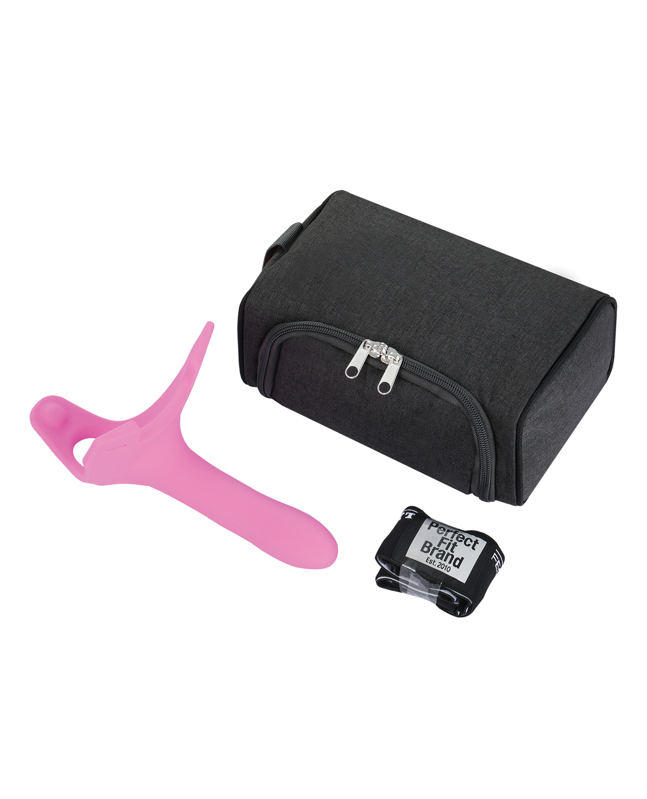 Perfect Fit Zoro 5.5" Strap On w/Case - Pink - Image 3