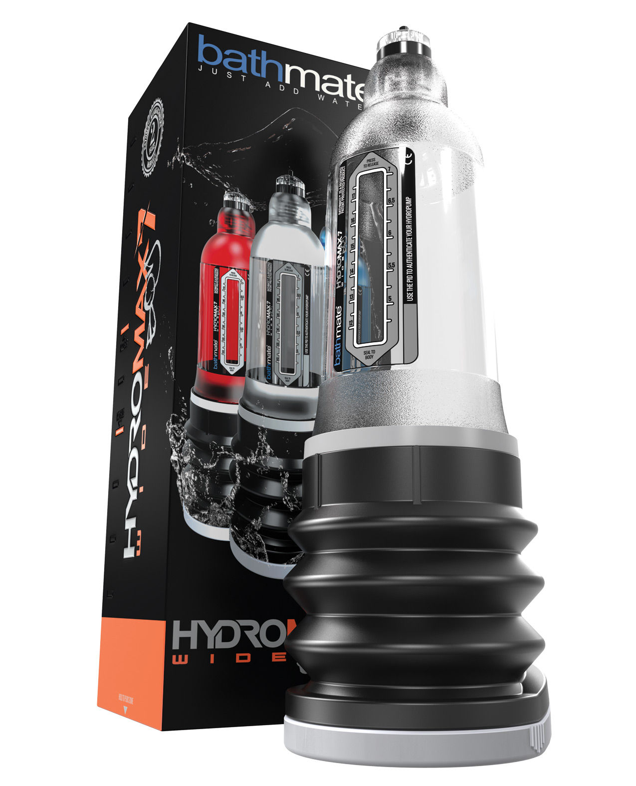 Bathmate Hydromax 7 Wide Boy - Clear - Image 2
