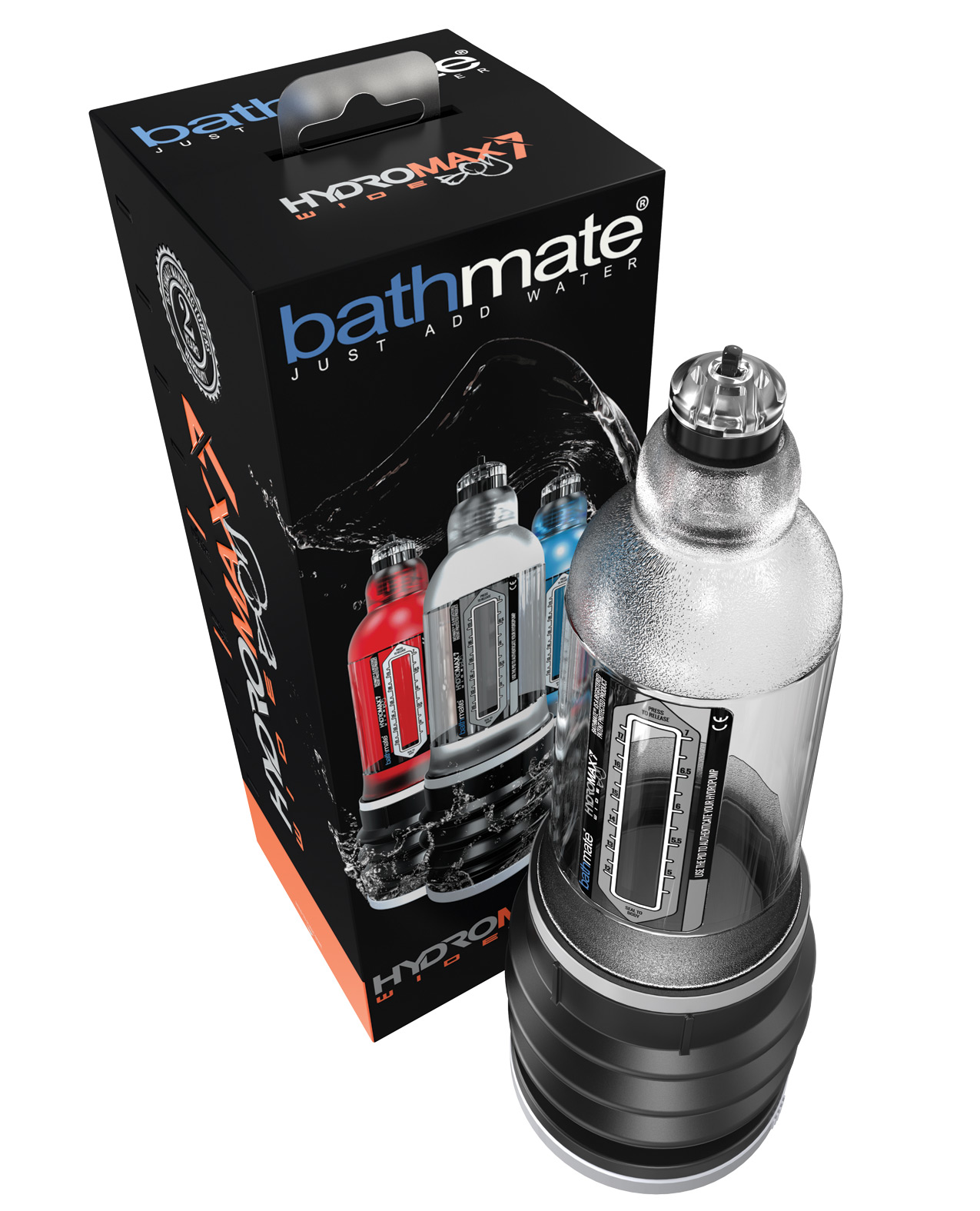 Bathmate Hydromax 7 Wide Boy - Clear - Image 3