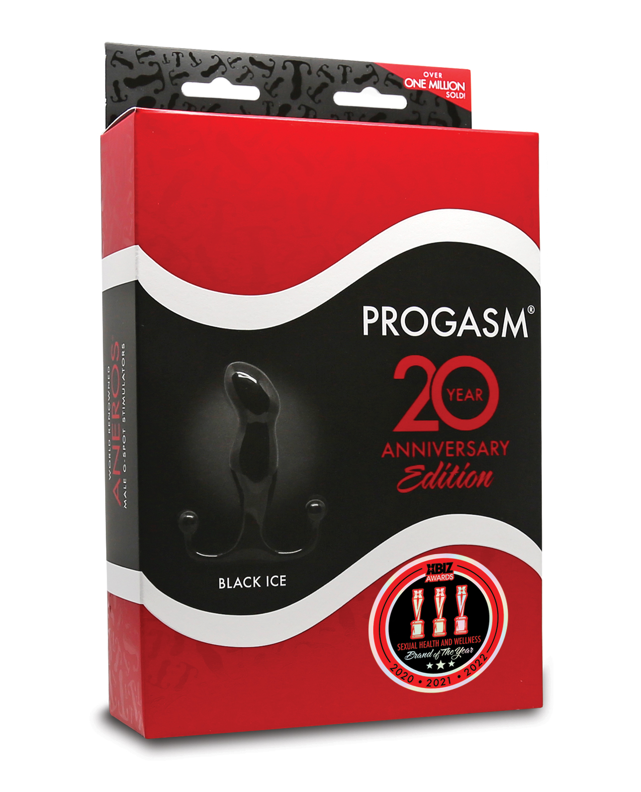 Aneros Progasm Classic Prostate Stimulator - Black Ice - Image 2
