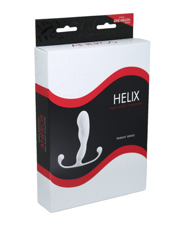 Aneros Helix Trident Series Prostate Stimulator - White - Image 2