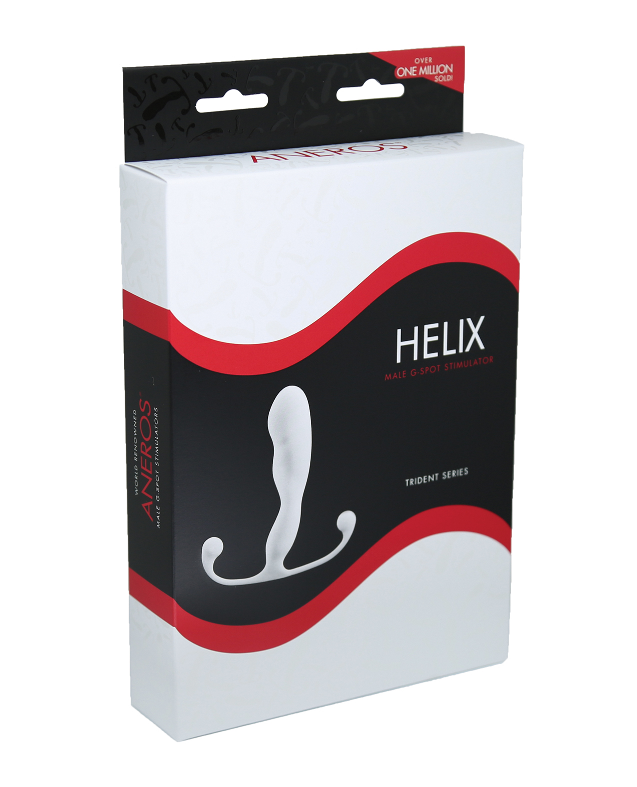 Aneros Helix Trident Series Prostate Stimulator - White - Image 2