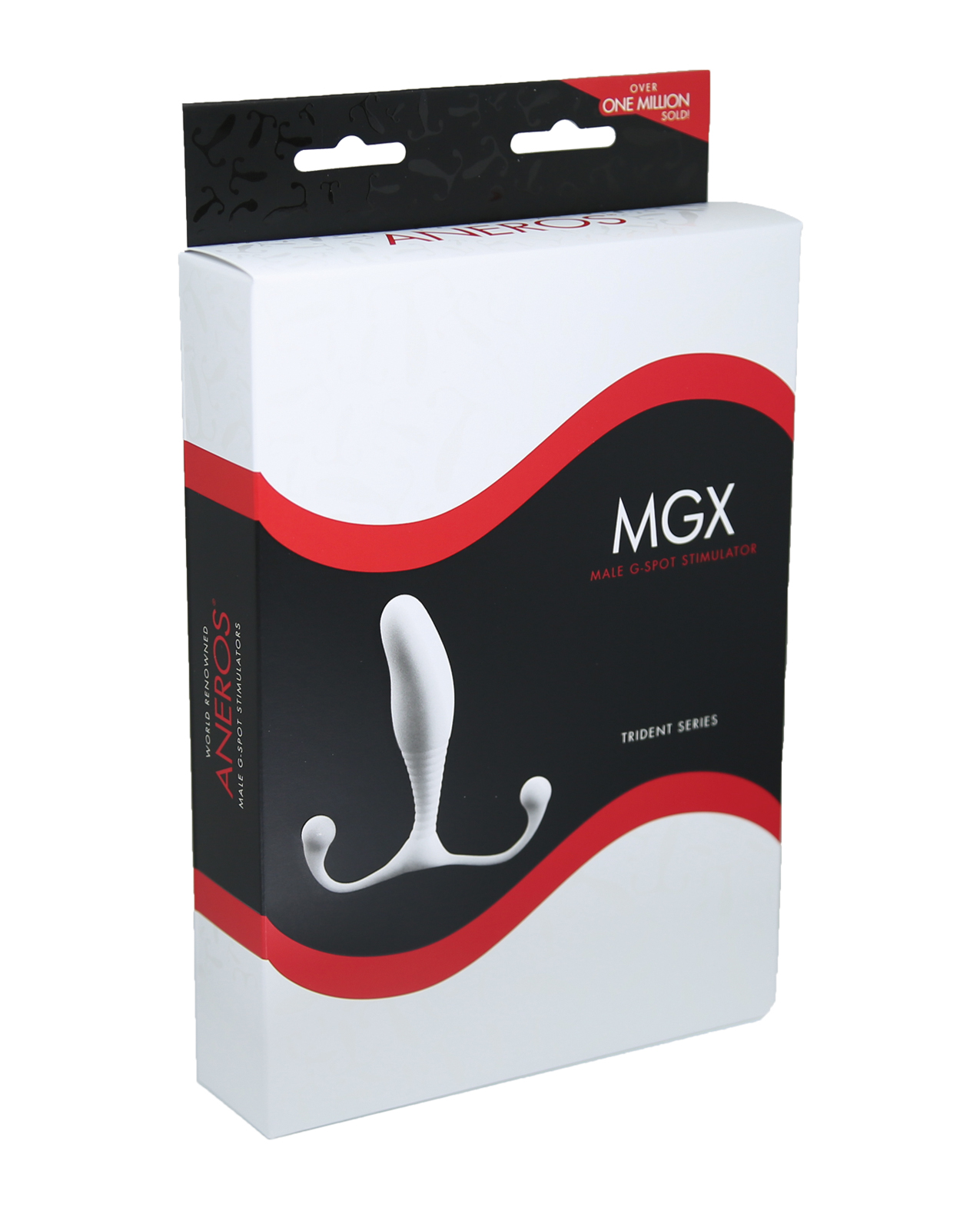 Aneros MGX Trident Series Prostate Stimulator - White - Image 2