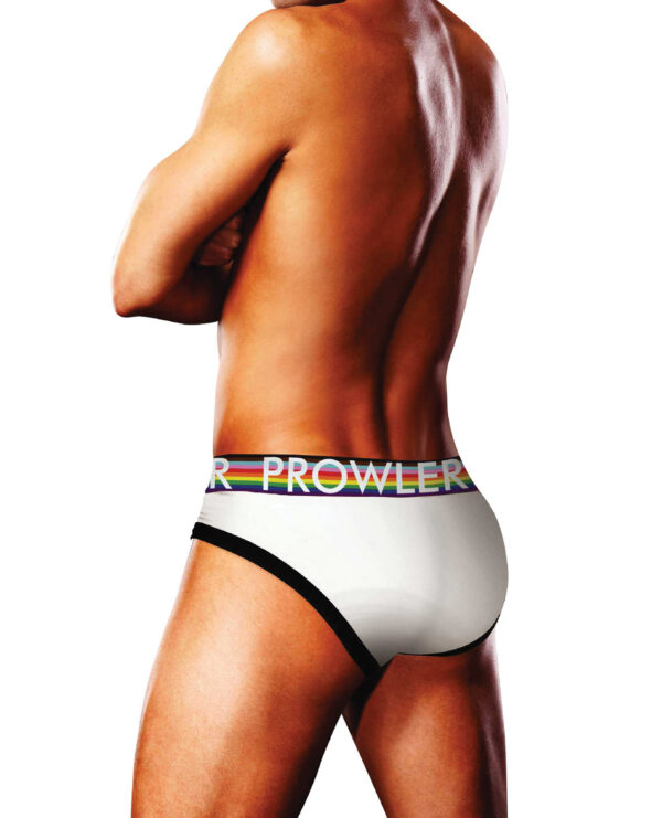 Prowler Oversized Paw Brief - White/Multi LG - Image 2