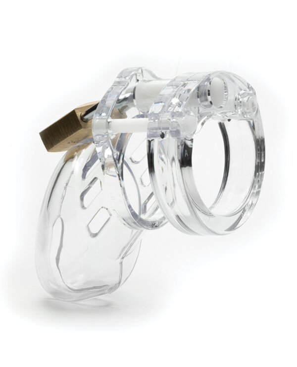 CB-6000S 2 1/2" Cock Cage & Lock Set - Clear - Image 2
