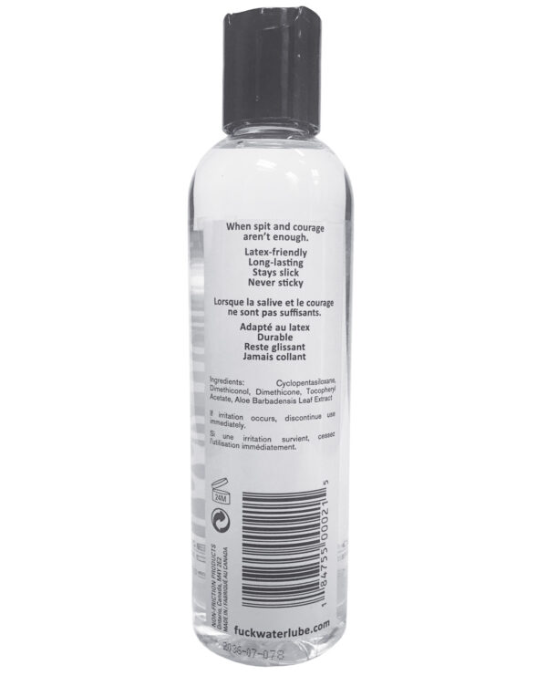Fuck Water Premium Silicone - 4 oz - Image 2