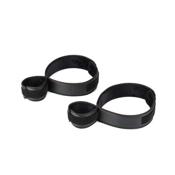 Vegan Fetish Wrist to Thigh Restraints