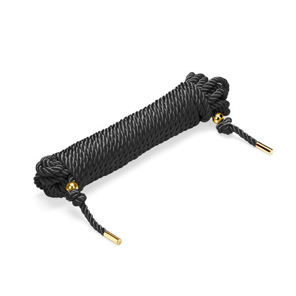 Shibari Bondage Rope Silky Cotton 10m - Black