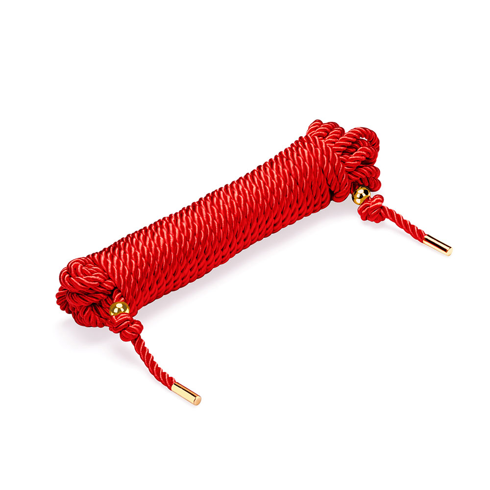 Shibari Bondage Rope Silky Cotton 10m - Red