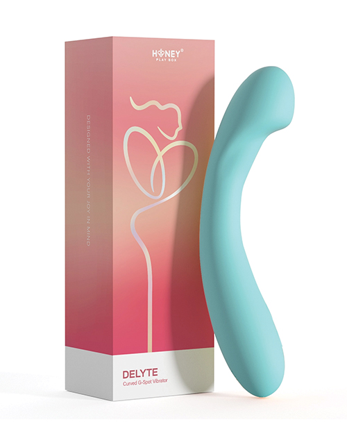 Delyte G-Spot Vibrator - Mint Green - Image 7